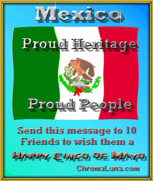 Another cincodemayo image: (FlagChain) for MySpace from ChromaLuna