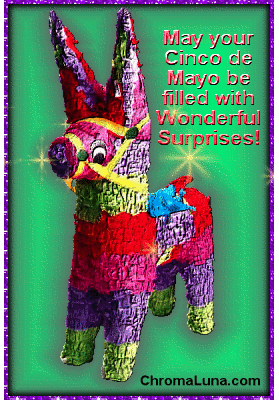 Another cincodemayo image: (Pinata) for MySpace from ChromaLuna