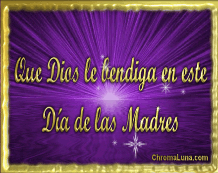 Another Spanish mothers day gifs image: (Purple_Sunset_2_Dia_Madres) for MySpace from ChromaLuna