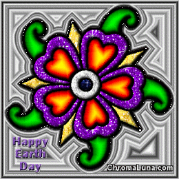 Another earthday image: (EmFlowerSM3) for MySpace from ChromaLuna