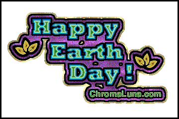 Another earthday image: (HappyEarthDay) for MySpace from ChromaLuna