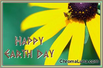 Another earthday image: (Sunflower) for MySpace from ChromaLuna