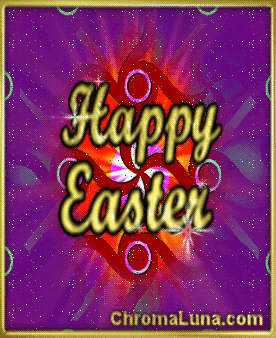Another easter image: (Happy_Easter_Star) for MySpace from ChromaLuna