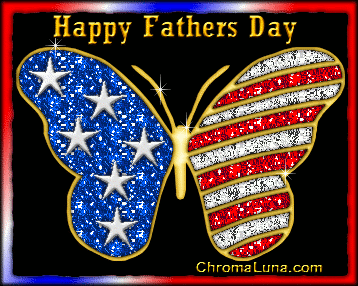 Another fathersday image: (FathersDayButterfly) for MySpace from ChromaLuna