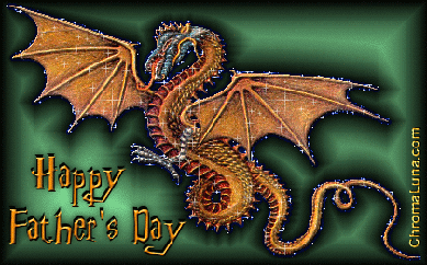 Another fathersday image: (FathersDayDragon) for MySpace from ChromaLuna