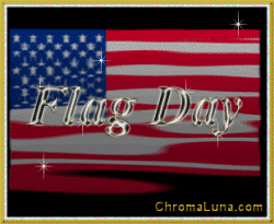Another flagday image: (FlagDayReflection) for MySpace from ChromaLuna