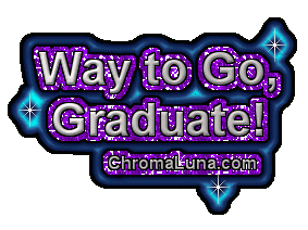 Another graduation image: (WayToGo3) for MySpace from ChromaLuna