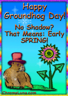 Another groundhog image: (GroundhogDay3) for MySpace from ChromaLuna
