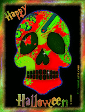 Another halloween image: (Halloween_Skulls2) for MySpace from ChromaLuna