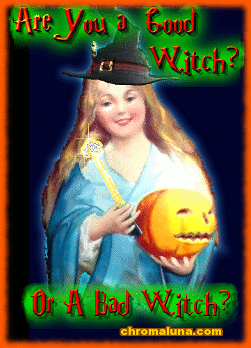 Another halloween image: (WitchPumpkin) for MySpace from ChromaLuna