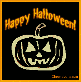 Another halloween image: (happy_halloween_spinning_pumpkin) for MySpace from ChromaLuna