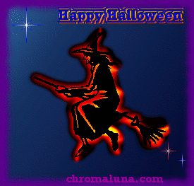 Another halloween image: (witch1) for MySpace from ChromaLuna