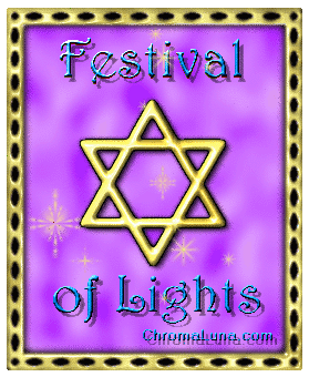 Another hanukkah image: (FestivalOfLights1) for MySpace from ChromaLuna