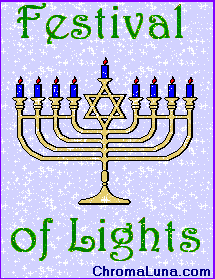 Another hanukkah image: (FestivalOfLights2) for MySpace from ChromaLuna