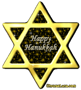 Another hanukkah image: (HappyHanukkah5) for MySpace from ChromaLuna