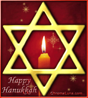 Another hanukkah image: (HappyHanukkah7) for MySpace from ChromaLuna
