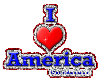 Another july4th image: (LoveAmerica2) for MySpace from ChromaLuna
