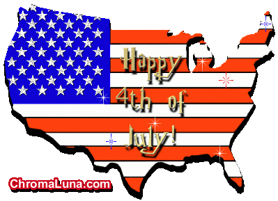 Another july4th image: (USAMap) for MySpace from ChromaLuna