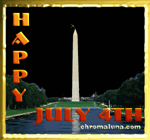 Another july4th image: (Washington_Monument_4th_July) for MySpace from ChromaLuna