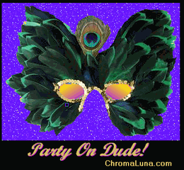 Another mardigras image: (PartyOn2) for MySpace from ChromaLuna