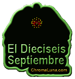 Another mexicanind image: (MexicanIndependence_Fireworks) for MySpace from ChromaLuna