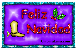 Another navidad image: (FelizNavidad-boot) for MySpace from ChromaLuna.com