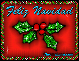 Another navidad image: (FelizNavidad2) for MySpace from ChromaLuna.com