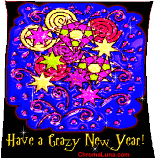 Another newyear image: (CrazyNY2) for MySpace from ChromaLuna.com