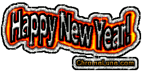 Another newyear image: (NewYear5) for MySpace from ChromaLuna