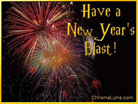 Another newyear image: (NewYearFW3) for MySpace from ChromaLuna