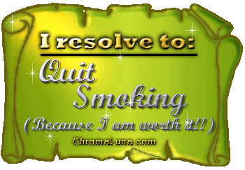 Another newyear image: (QuitSmoking) for MySpace from ChromaLuna