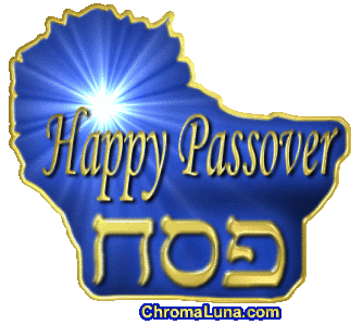 Another passover image: (HappyPassover5) for MySpace from ChromaLuna