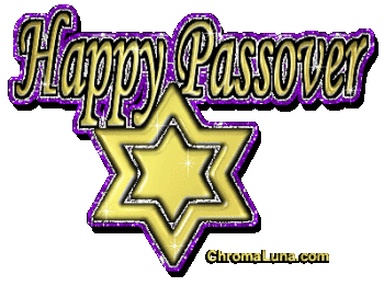 Another passover image: (HappyPassover8) for MySpace from ChromaLuna