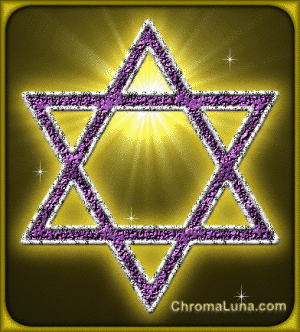 Another hanukkah image: (StarOfDavid) for MySpace from ChromaLuna