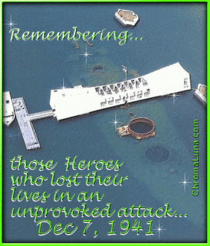 Another pearlharborday image: (ArizonaMemorial) for MySpace from ChromaLuna