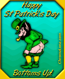 Another stpatrick image: (BottomsUp) for MySpace from ChromaLuna