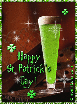 Another stpatrick image: (GreenBeer2) for MySpace from ChromaLuna