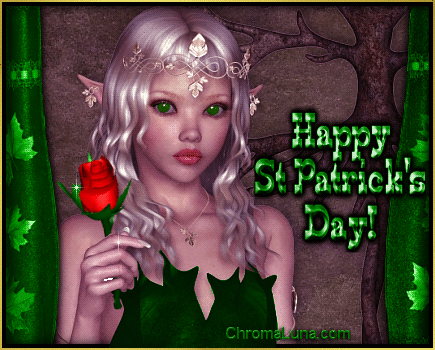 Another stpatrick image: (Happy_Patricks_Day_Princess) for MySpace from ChromaLuna