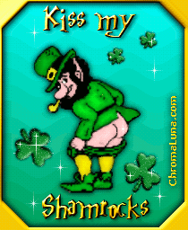Happy Saint Patrick's Day - Kiss My Shamrocks