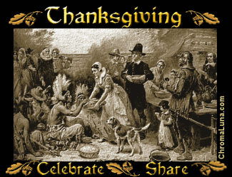 Another thanksgiving image: (1stThanksgiving) for MySpace from ChromaLuna