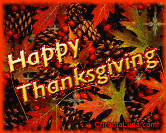 Another thanksgiving image: (Leaves) for MySpace from ChromaLuna