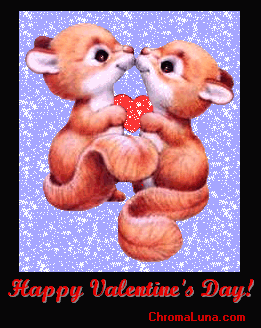 Another valentines image: (Squirrels) for MySpace from ChromaLuna