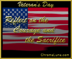 Another veteransday image: (VeteransReflection) for MySpace from ChromaLuna