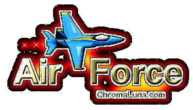 Another patriotic image: (AirForce3) for MySpace from ChromaLuna