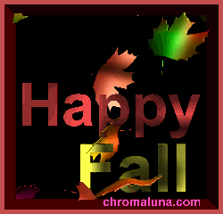 Another fall image: (AutumnLeaves) for MySpace from ChromaLuna