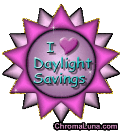 Another spring image: (DaylightSavings3) for MySpace from ChromaLuna
