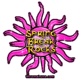 Another spring image: (SpringBreakPink) for MySpace from ChromaLuna