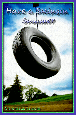 Another summer image: (SwinginSummer) for MySpace from ChromaLuna