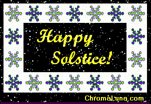 Another winter image: (HappySolstice4) for MySpace from ChromaLuna