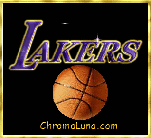 Another NBA_Basketball image: (Lakers) for MySpace from ChromaLuna